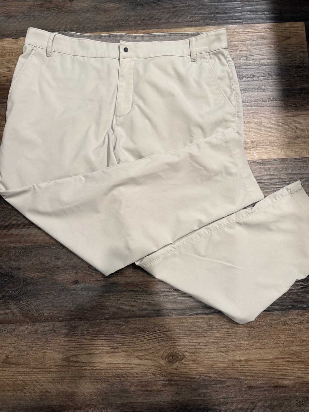 Nike Men's Khaki Stretch Chinos - Light Beige